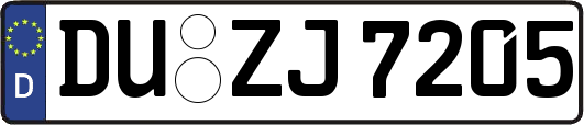 DU-ZJ7205