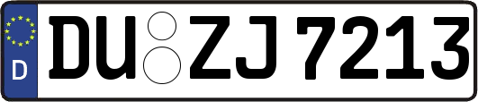 DU-ZJ7213