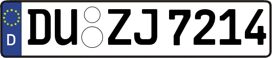 DU-ZJ7214