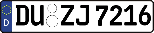 DU-ZJ7216