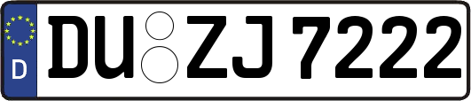 DU-ZJ7222