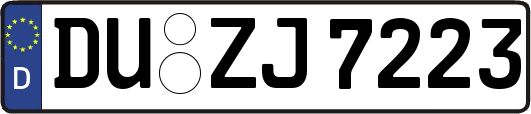 DU-ZJ7223