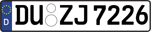 DU-ZJ7226