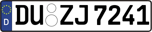 DU-ZJ7241
