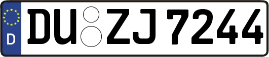 DU-ZJ7244