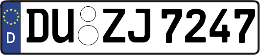 DU-ZJ7247