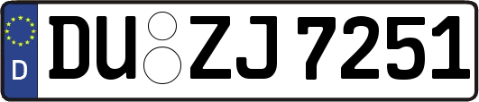 DU-ZJ7251