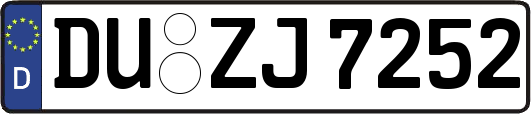 DU-ZJ7252