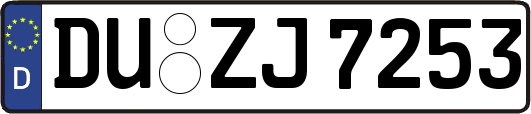 DU-ZJ7253