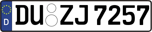 DU-ZJ7257
