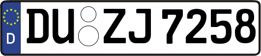 DU-ZJ7258