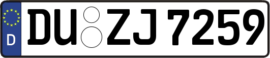 DU-ZJ7259