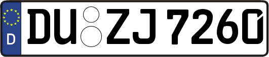 DU-ZJ7260