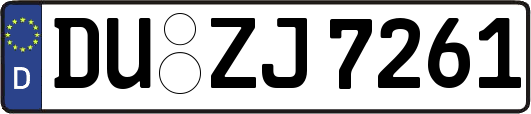 DU-ZJ7261