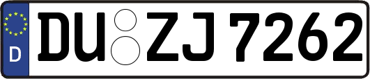 DU-ZJ7262