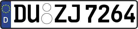 DU-ZJ7264