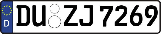 DU-ZJ7269
