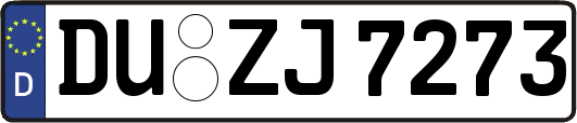 DU-ZJ7273