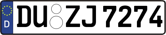 DU-ZJ7274