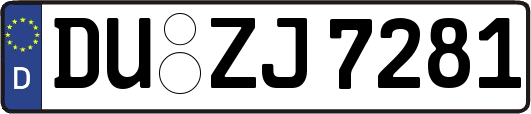DU-ZJ7281