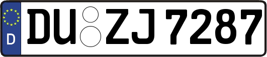 DU-ZJ7287