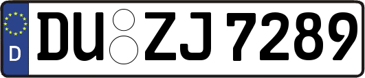 DU-ZJ7289