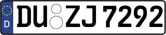 DU-ZJ7292