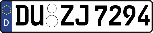 DU-ZJ7294