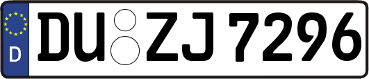 DU-ZJ7296