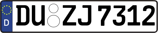 DU-ZJ7312