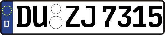 DU-ZJ7315