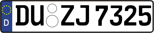 DU-ZJ7325