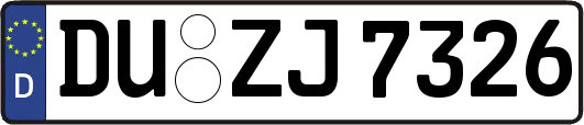 DU-ZJ7326