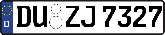 DU-ZJ7327
