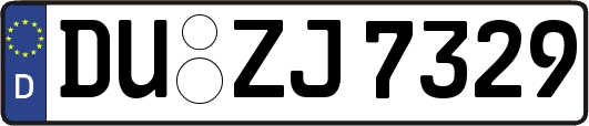 DU-ZJ7329