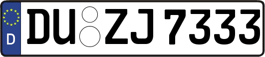 DU-ZJ7333