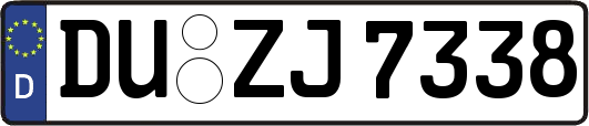DU-ZJ7338