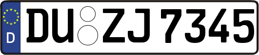 DU-ZJ7345