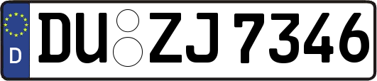 DU-ZJ7346