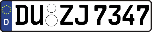 DU-ZJ7347