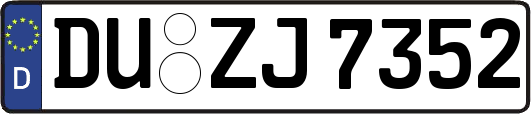 DU-ZJ7352