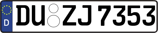 DU-ZJ7353