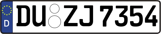 DU-ZJ7354