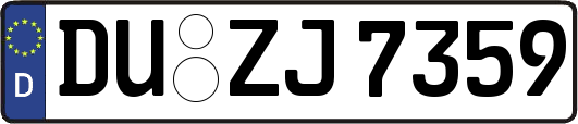 DU-ZJ7359