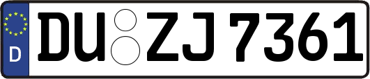 DU-ZJ7361