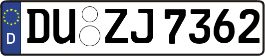 DU-ZJ7362
