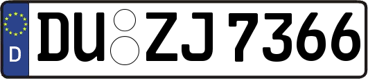 DU-ZJ7366