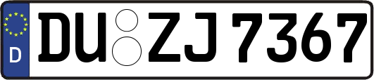 DU-ZJ7367