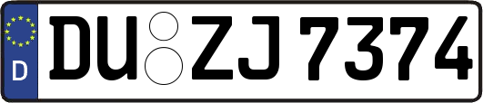 DU-ZJ7374