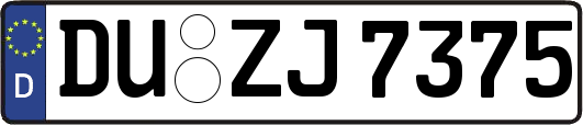DU-ZJ7375